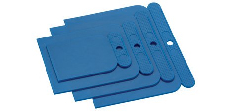 Jeu de spatules japonaises, plastique, 4 pièces