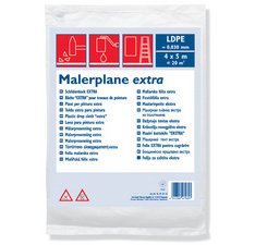 Afdekzeil voor verfklussen, LDPE, 30 micron