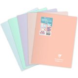 Koverbook blush polypro stapled notebooks 240x320, seyes - assortment