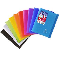 Cahier piqué Koverbook, A4, assorti