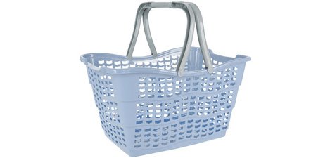 Panier à provision 'alma', 15 litres, nordic-blue