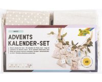 Set pour calendrier de l'avent BASIC, sachet en tissu