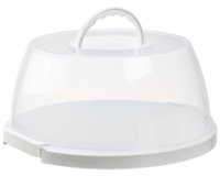 Cake bell, round, transparent