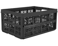 Caisse de rangement pliante 'ida', 32 litres, noir