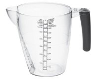 Pichet mesureur, 0,5 litre, transparent