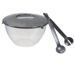 Saladier avec couverts à salade, 7,0 litres