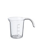 Pichet mesureur 'Palermo', 0,2 litre, transparent