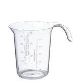 Pichet mesureur 'Palermo', 0,5 litre, transparent