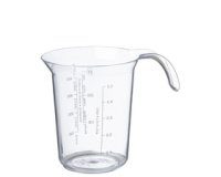 Pichet mesureur 'Palermo', 0,5 litre, transparent