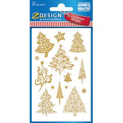 ZDesign stickers kerst 'kerstbomen'