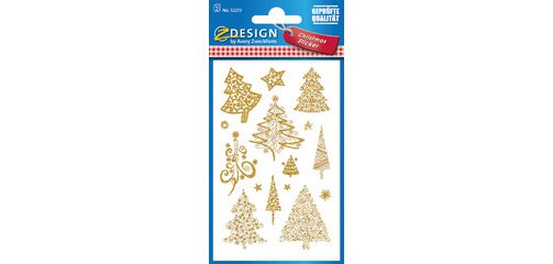 ZDesign Stickers de Noël 'Arbres'