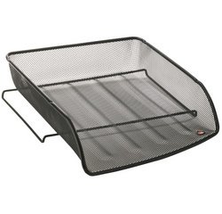 Postbakje 'MESHFRA' A4 draadmetaal grijs