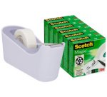 3M  Dévidoir de bureau multipack C18, lavande