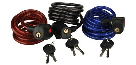 Câble antivol pour vélo Family, longueur: 1.800 mm