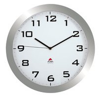 Horloge murale 'HORISSIMO', montre à quartz, noir