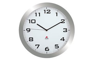 Horloge murale 'HORISSIMO', montre à quartz, noir