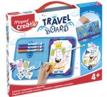 Creativ Kit de dessin voyage TRAVEL BOARD, 21 pièces