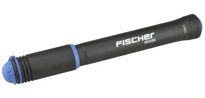 Mini pompe à air pour vélo FLEX, noir/bleu