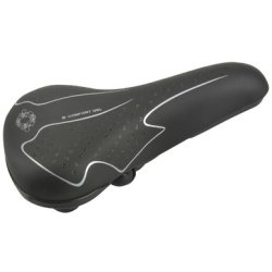 Selle pour VTT Elastomer, noir / blanc