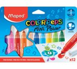 Feutre COLOR'PEPS Mini Power, étui de 12 en carton