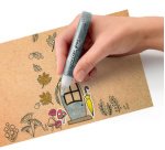 Colle pailletée COLOR'PEPS, 9 x 10,5 ml, carte blister