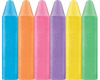 Maped craies de trottoir Color'Peps, étui de 6 pièces