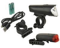 Kit d'éclairage LED pour vélo 40/20/10 Lux