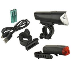 Kit d'éclairage LED pour vélo 40/20/10 Lux