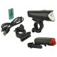 Led verlichtingsset voor fiets, 40/20/10 Lux