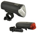 Kit d'éclairage LED pour vélo 70/30/18 Lux