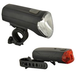 Kit d'éclairage LED pour vélo 70/30/18 Lux