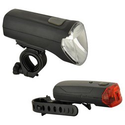 Led verlichtingsset voor fiets, 70/30/18 Lux