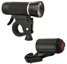 Kit d'éclairage LED pour vélo ALU 30/15 Lux