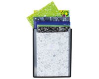 Boîte scolaire 'Flexi', blanc translucide