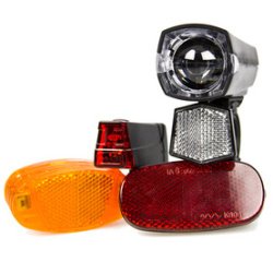Kit de mise à niveau pour vélo, sur piles, 7 pièces