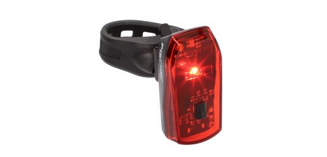 Feu arrière LED pour vélo, avec fixation universelle