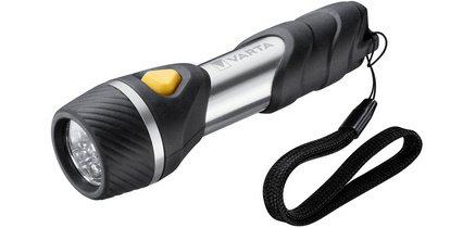 Lampe torche - Day Light Multi LED F10 - 1 pile LR06 - noir/gris