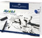 FABER-CASTELL Feutre PITT artist pen, kit de démarrage Manga