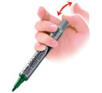 Marqueur effaçable Pentel Maxiflo Flex-Feel pointe ogive 4,6 mm - Pochette de 4 couleurs assorties