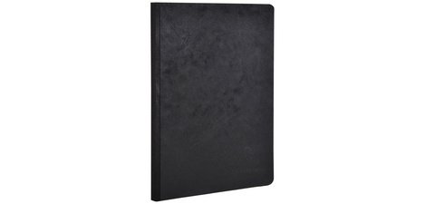 Notitieboekje met gelijmde rug AGE BAG A5 geruit zwart