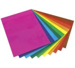 Feuille transparente pour vitrail, 350 x 500 mm