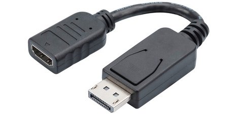 Câble adaptateur, DisplayPort - HDMI Type A