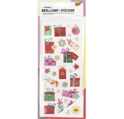 Sticker de Noël brillant 'Noël'