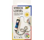 Tricotin, avec laine et aiguille à broder