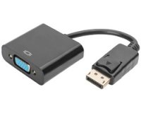 Câble adaptateur, DisplayPort - HD15, 0,15 m, noir