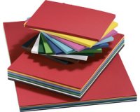 Carton de bricolage, A2, 160 g/m2, lisse, assorti
