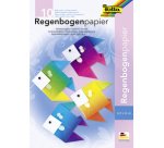 Pochette de papier arc-en-ciel, 225 x 320mm, 100g/m2