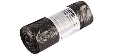 Vuilniszak, grijs, 30 liter, 500 x 600 mm