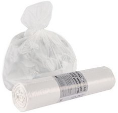 Müllsack, 18 l, 8 Mikron, transparent