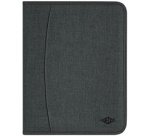 Serviette classeur COLLEGE, A4, polyester, gris chiné